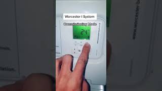 Worcester Greenstar I Boiler  Min and max commissioning mode [upl. by Otnicaj]