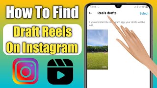 How To Find Draft Reels On Instagram 2024  How To See Draft Reels In Instagram [upl. by Schaaff]