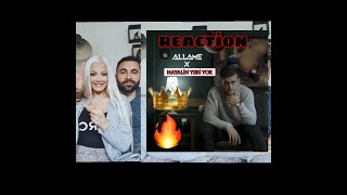 Reaction ALLAME  Hayalin Yeri Yok   Akustik  English Girl Reaction Turkish Rap [upl. by Nahaj]