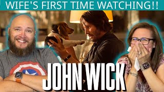 John Wick 2014  Wifes First Time Watching  Movie Reaction [upl. by Chi]