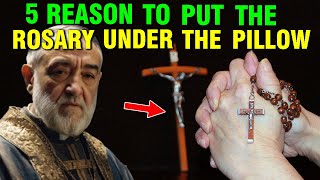 Padre Pio 5 Startling Reasons To Store The Rosary Under Your Pillow At Night [upl. by Ykcin]