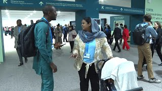 At UN climate talks some see wars complicating negotiators task [upl. by Steady179]