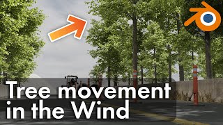 Make your Trees Move in the Wind  Blender Tutorial [upl. by Marla]