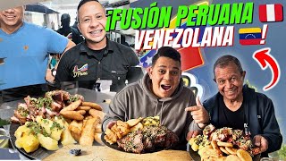 ASÍ los VENEZOLANOS 🇻🇪 FUSIONAN la GASTRONOMIA PERUANA 🇵🇪  venezolanosenperú [upl. by Hildegarde]