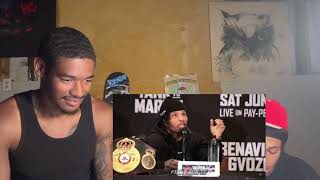 Gervonta Davis Goes Off on Frank Martin at Press Conference Reaction [upl. by Leasim]