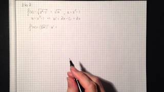 Matematikk R1 Derivasjonsregler [upl. by Tawney]