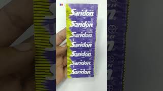 Saridon Tablet  Saridon Tablet dosage  YouTube short youtubeshorts [upl. by Airres]