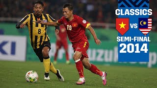 FULL MATCH Vietnam 24 Malaysia  AFFSuzukiCup Klasik 2014 Separuh Akhir [upl. by Jasper]