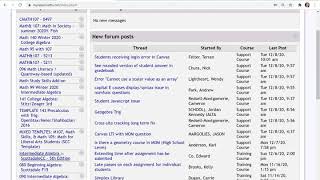 MyOpenMath for Instructors How to set course key etc [upl. by Zerla]