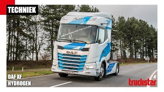 Rijden met eerste DAF XF op waterstof  Truckstar [upl. by Gaynor]