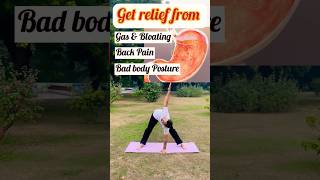 One Exercise for Gas amp Bloating shortsfeed shorts bloatingrelief [upl. by Sima]