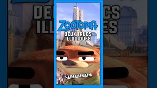 Deux trucs ILLOGIQUE dans le film ZOOTOPIE  film anime zootopia [upl. by Notirb817]