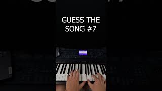 GUESS THE SONG 7 piano pianotutorial pianocover pianomusic pianolessons guessthesong [upl. by Comptom]