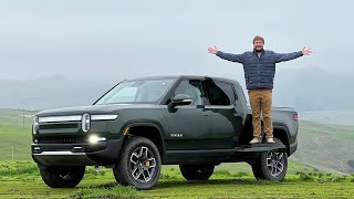 I Drive The Highly Anticipated Rivian R1T For The First Time [upl. by Alo]