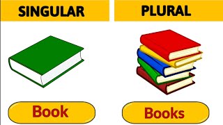 Singular Noun Plural Noun  Nouns  Singular and plural  Basic English grammar  singularandplural [upl. by Ariaet]