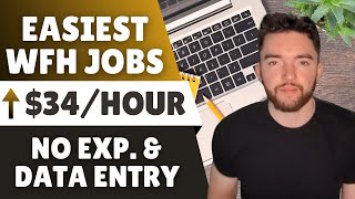 Easiest Remote Jobs Hiring Now Data Entry amp No Experience [upl. by Loats]