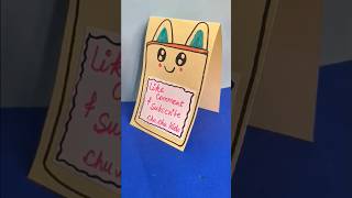 Easy Craft from paper New creative ideas craft craftideas youtubeshorts trending viralshorts [upl. by Sivert564]