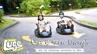 Skyline Luge Sentosa 🇸🇬 Full Ride Experience  WalterNei [upl. by Savdeep]