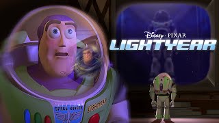 Buzz Reacts to Pixars Lightyear  Trailer 2022 [upl. by Wurst]