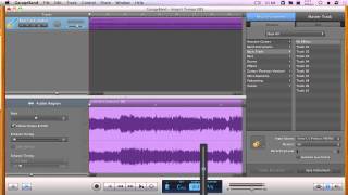 Change Imported Files Tempo in GarageBand  Minute GarageBand [upl. by Norym403]