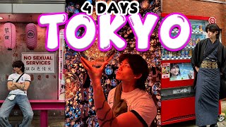 4 DAYS IN TOKYO  shopping eating nightlife [upl. by Jemine]