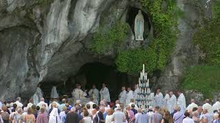 Messe internationale de Lourdes du Mercredi September 6 2023 [upl. by Aiuoqes]