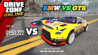 RACE WITH NISSAN GTR R35 AND BMW M1 DRIVE ZONE ONLINE [upl. by Jaine]