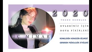 2020 TREND RENKLERİ JOTUN  DUVAR RENGİ FİKİRLERİ I RENK [upl. by Anelem155]