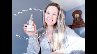 Biologique Recherche NEW serum  creme ISO placenta  REVIEW and comparison to OG formula [upl. by Steel705]