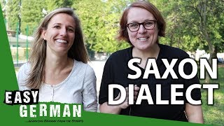 Saxon Dialect vs Standard German with Anja from Learn German with Anja [upl. by Oxley862]