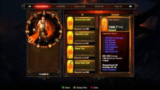 Diablo 3  Xbox 360PS3  Upgrade Staff Of Herding How To [upl. by Ateekal942]