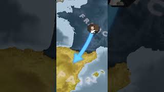 Why did the Spanish Empire Collapse shorts america map [upl. by Rotkiv315]