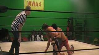 Submission wrestling match in ring Chris Baxter vs Matt Granahan [upl. by Ardnuaet846]