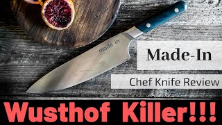 Made In Chef Knife Review Wusthof Killer [upl. by Charley]