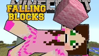 Minecraft BLOCK DROPPER ESCAPE THE FALLING BLOCKS MiniGame [upl. by Yelreveb]