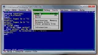 Turbo Pascal  Algorithme pour la résolution de léquation axb0 [upl. by Pearse722]