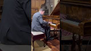 ⚡ Brahms Rhapsody on 1887 piano ⚡ shorts pianocover music [upl. by Cirred]