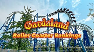 Gardaland Roller Coaster Rankings [upl. by Nicko]