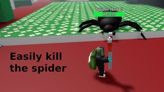 How to easily kill the spider in Bee Swarm Simulator Bee Swarm from scratch episode 2 [upl. by Thomasine]