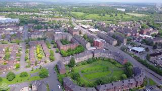 Glasgow West Drone Footage 4k Part1 [upl. by Yuh]