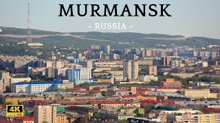 Experience Murmansk A 4K Tour of Russia’s Historic Arctic Port [upl. by Nettie620]