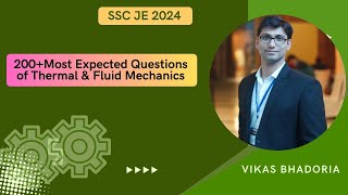 SSC JE 2024 200 Most Expected Questions  Thermodynamics IC Engine Power Plant FM RAC [upl. by Aniraz145]