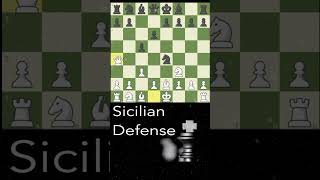 siciliandefense siciliandefensetrap chess chesstrick sicilianchess sicilianchessplay new [upl. by Krell745]