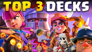 TOP 3 BEST DECKS AFTER THE UPDATE 🏆 [upl. by Favianus]