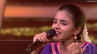 Nenjinile Nenjinile Song by ShreyaSen 😍 SuperSingerJunior [upl. by Rissa255]