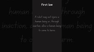 Isaac Asimovs Three laws of Robotics [upl. by Yesllek953]