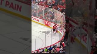 Big hit by Brandon Montour Florida Panthers vs New York Rangers [upl. by Lessirg592]