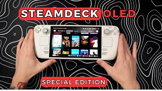 The BEST Steam Deck Yet Unboxing the Limited White Edition [upl. by Georges162]