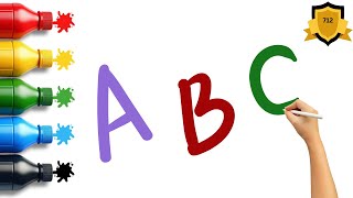 Explore the ABCs with Fun  Kids Learn Uppercase and Lowercase Letters  Alphabets  712 Video [upl. by Aeki36]