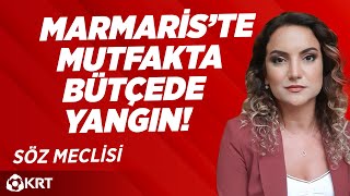 Marmariste Mutfakta Bütçede Yangın  Çiğdem Akdemir Söz Meclisi KRT TV de [upl. by Oeak64]